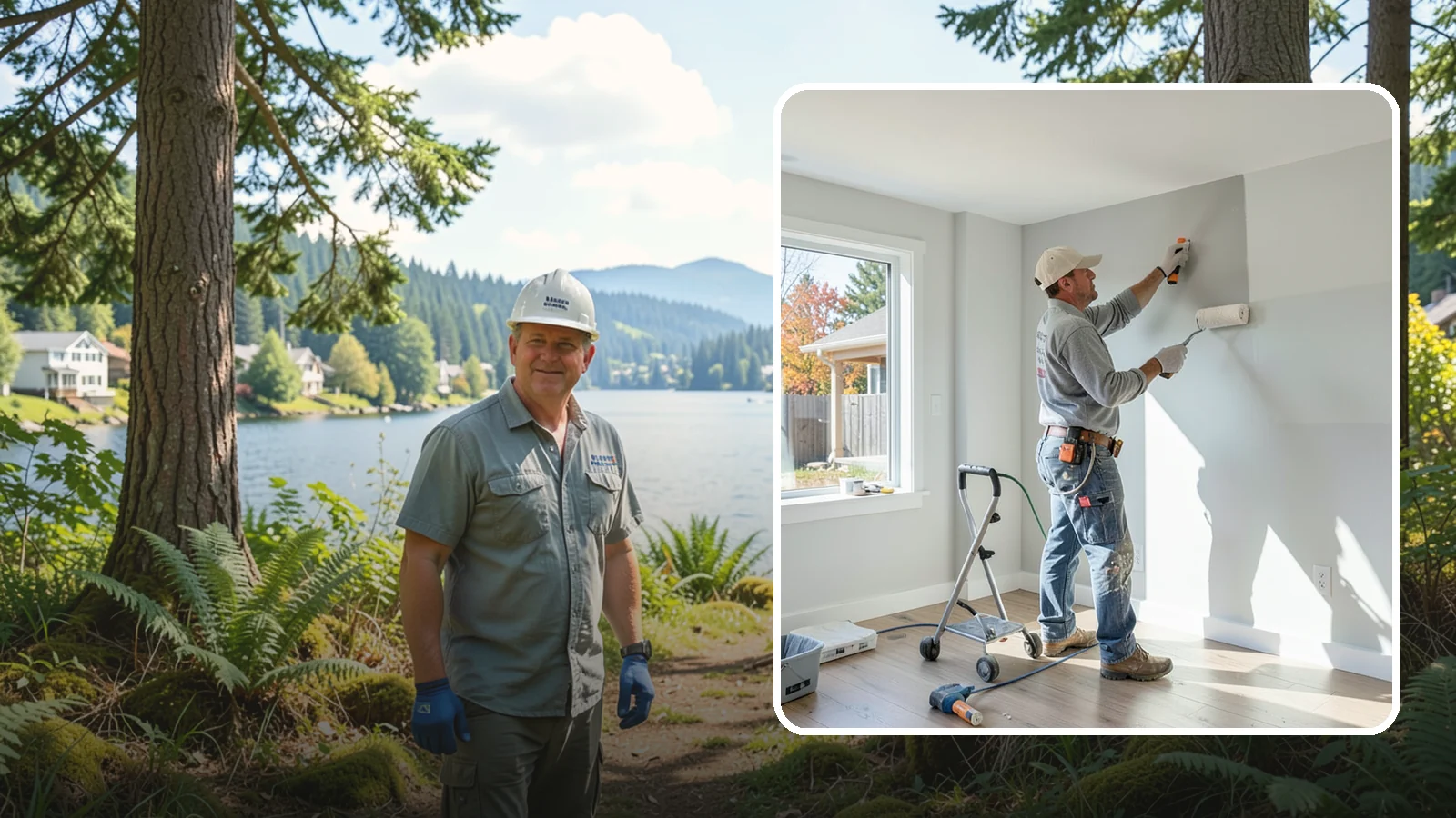 Interior Painting in Milton, King County, WA - Interior painting refreshes the walls, ceilings, and trim inside your Western Washington home with clean, durable finishes.