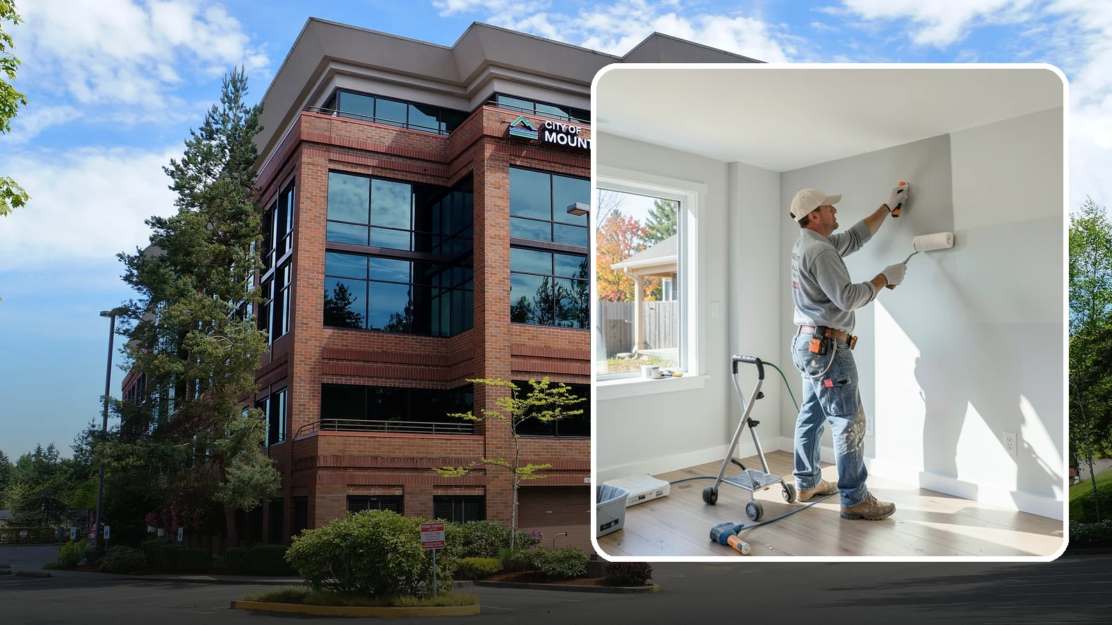 Interior Painting in Mountlake Terrace, Snohomish County, WA - Interior painting refreshes the walls, ceilings, and trim inside your Western Washington home with clean, durable finishes.