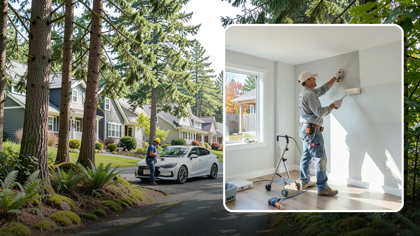 Interior Painting in Normandy Park, King County, WA - Interior painting refreshes the walls, ceilings, and trim inside your Western Washington home with clean, durable finishes.
