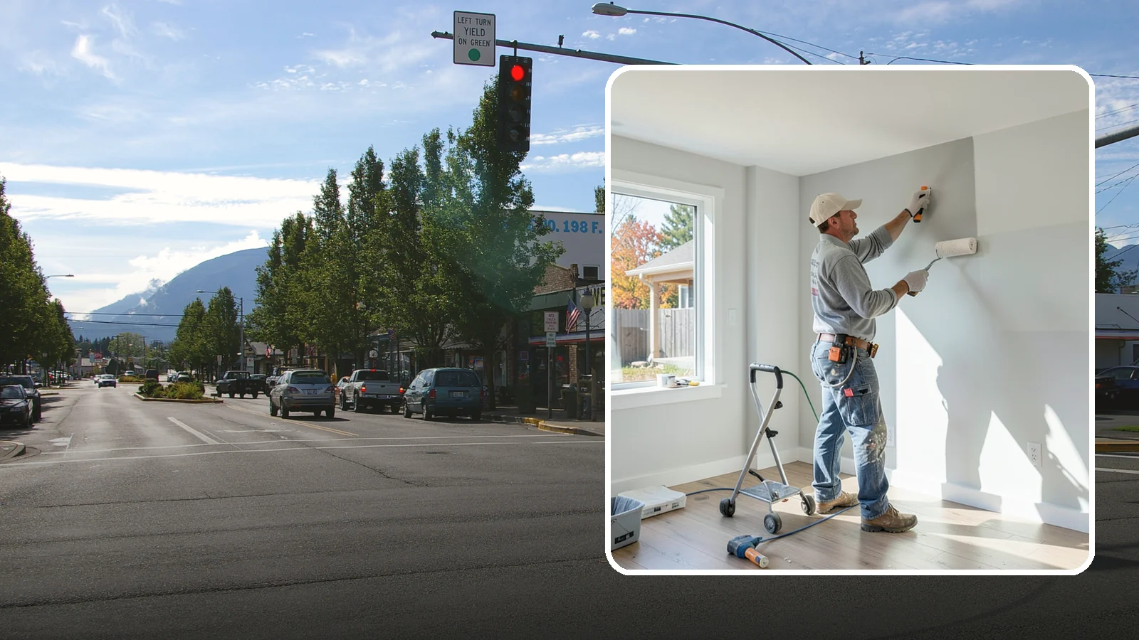 Interior Painting in North Bend, King County, WA - Interior painting refreshes the walls, ceilings, and trim inside your Western Washington home with clean, durable finishes.