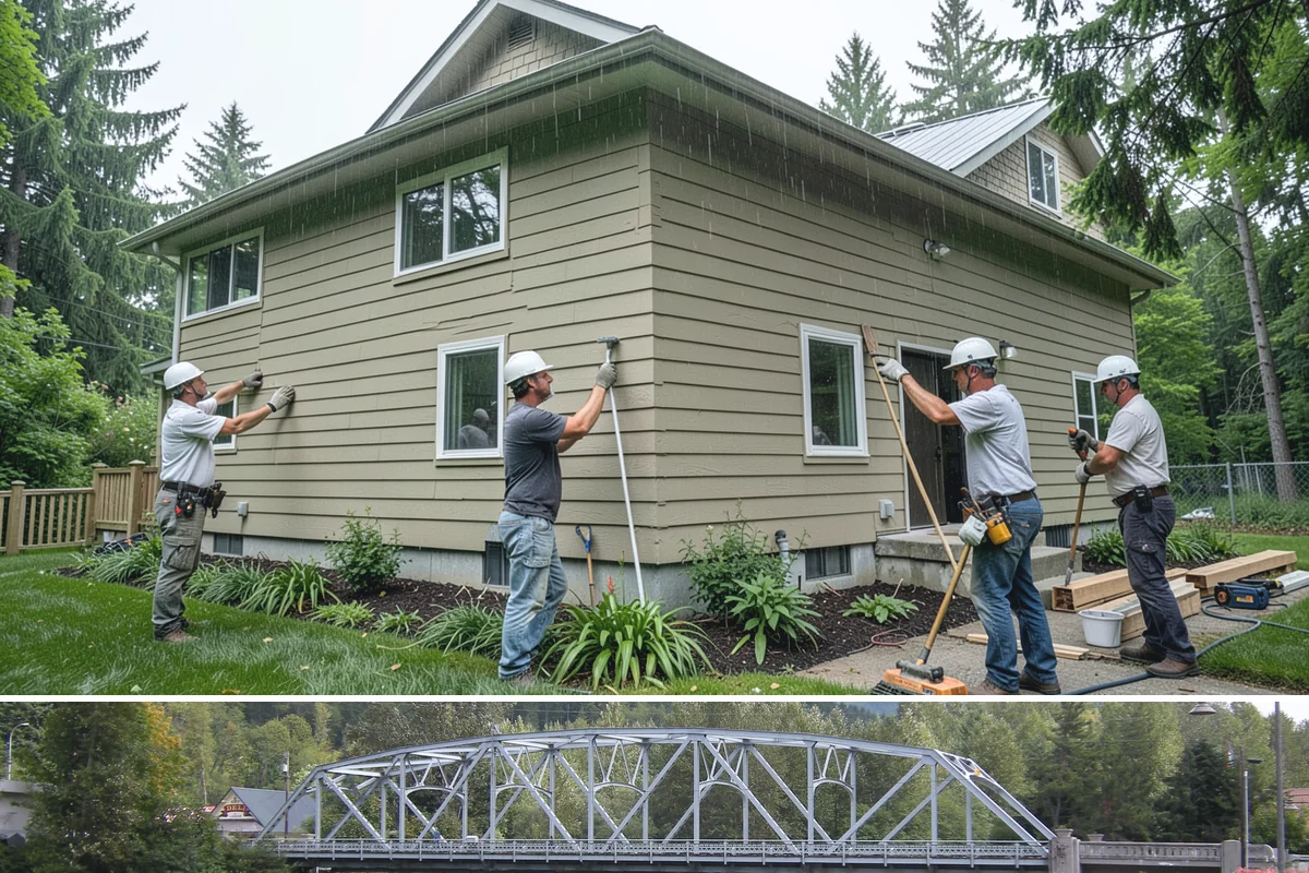 Interior Painting in Skykomish, King County, WA - Interior work runs year-round and is a smart choice for the rainy Pacific Northwest months when exterior painting has to pause.