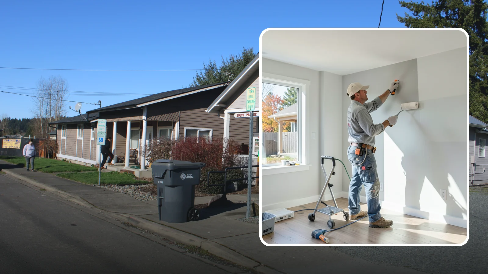 Interior Painting in South Prairie, Pierce County, WA - Interior painting refreshes the walls, ceilings, and trim inside your Western Washington home with clean, durable finishes.