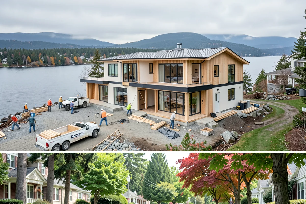 Interior Renovation in Beaux Arts Village, King County, WA - Interior renovations are ideal during the rainy season when families spend more time indoors and outdoor projects are on hold.