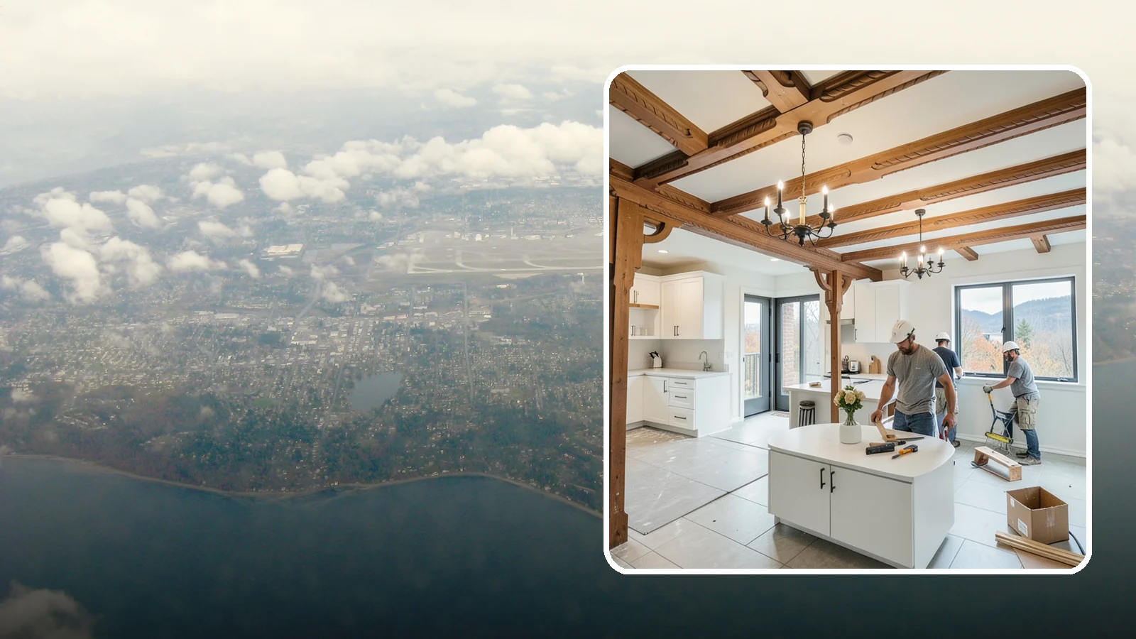 Interior Renovation in Burien, King County, WA - Interior renovation that refreshes the rooms, surfaces, and flow inside your Western Washington home.