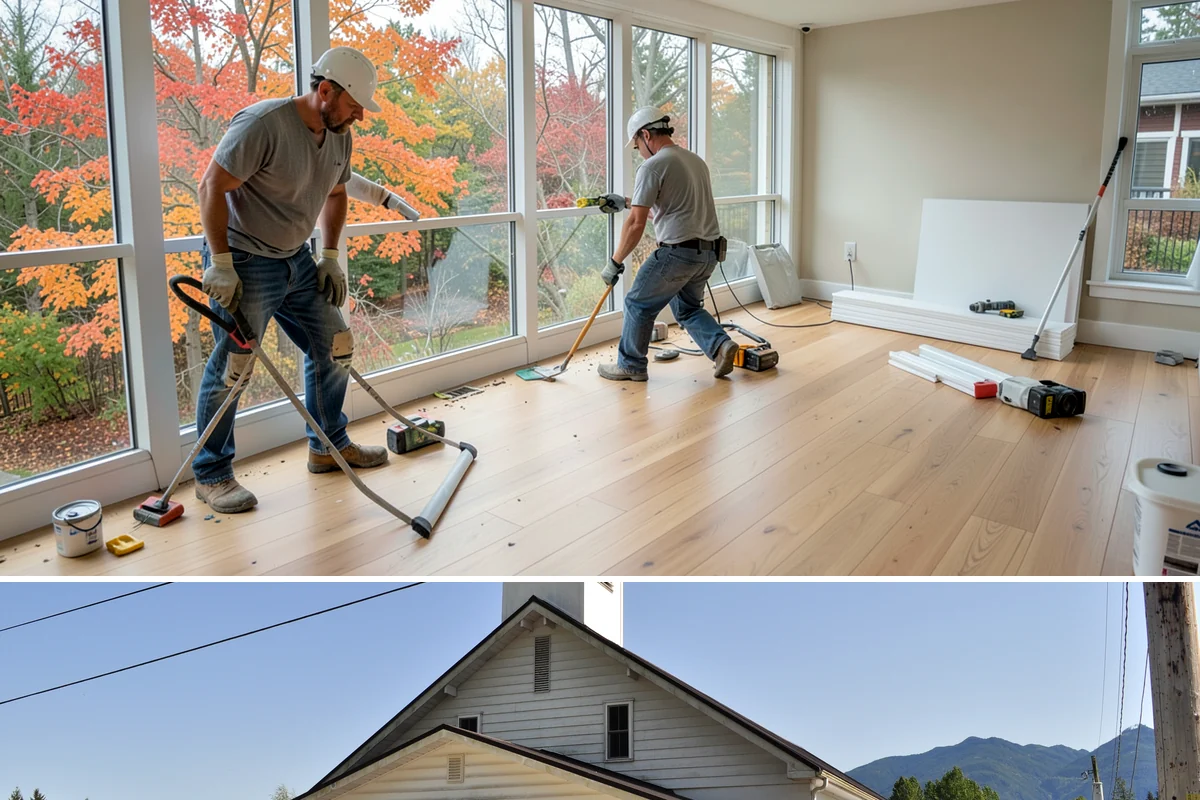 Interior Renovation in Concrete, Skagit County, WA - Interior renovations are ideal during the rainy season when families spend more time indoors and outdoor projects are on hold.