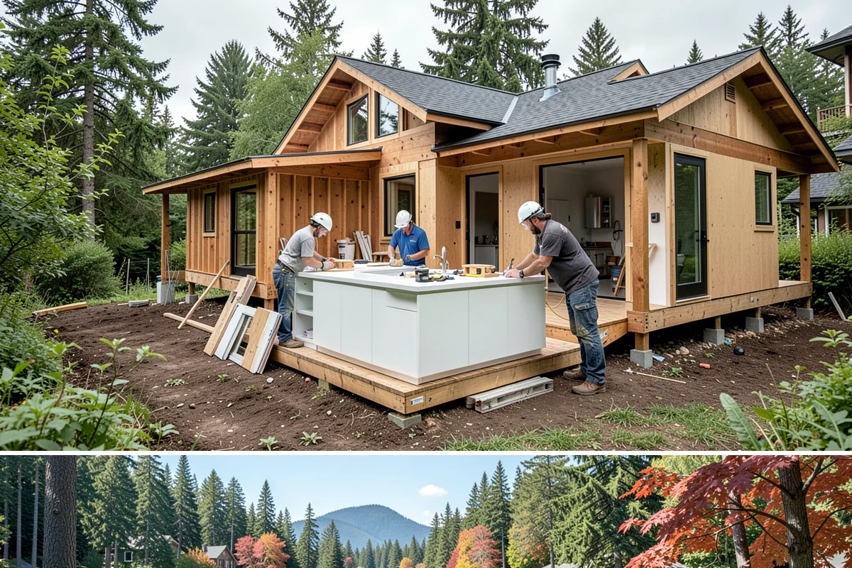 Interior Renovation in Covington, King County, WA - Interior renovations are ideal during the rainy season when families spend more time indoors and outdoor projects are on hold.