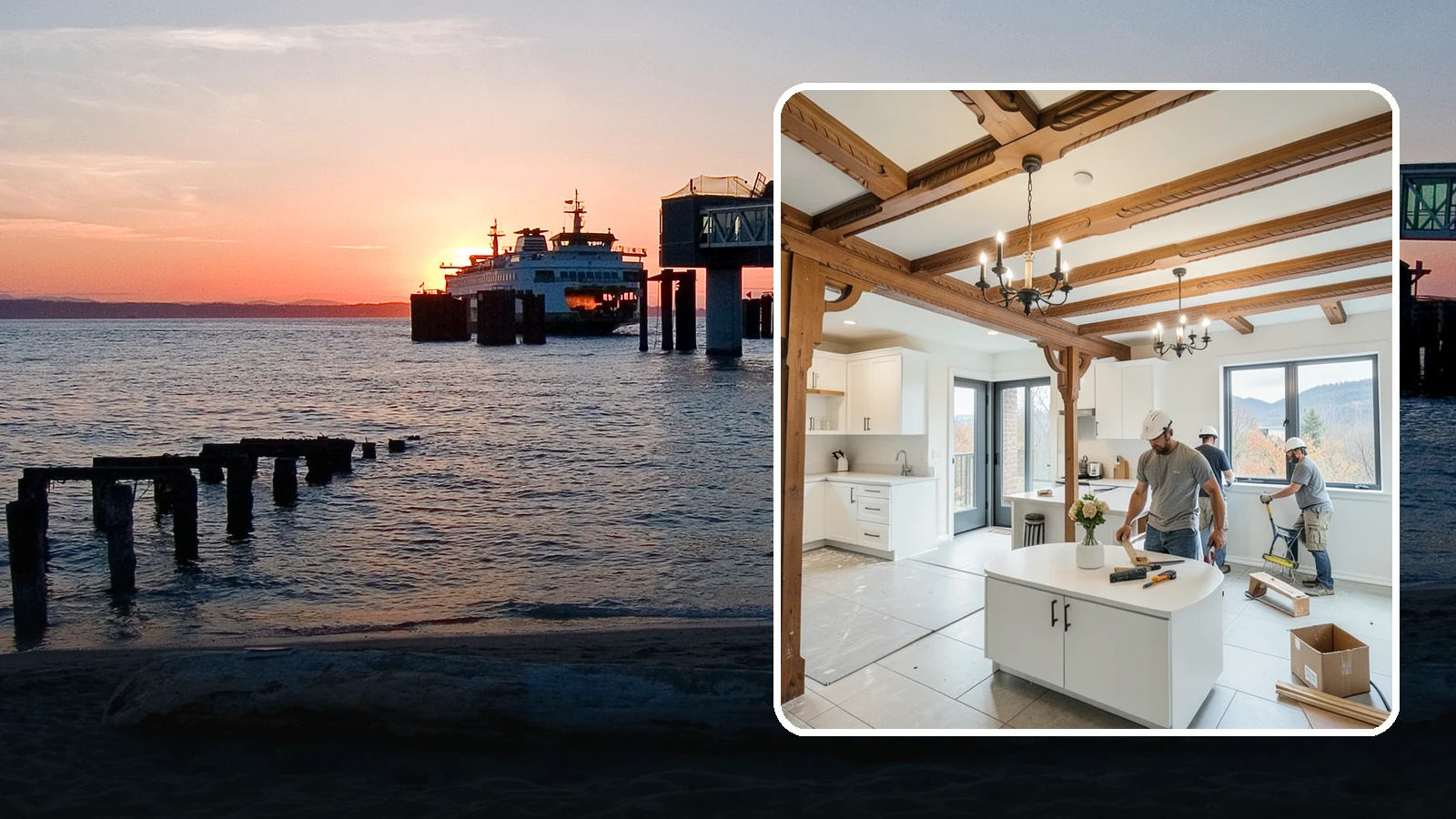 Interior Renovation in Edmonds, Snohomish County, WA - Interior renovation that refreshes the rooms, surfaces, and flow inside your Western Washington home.