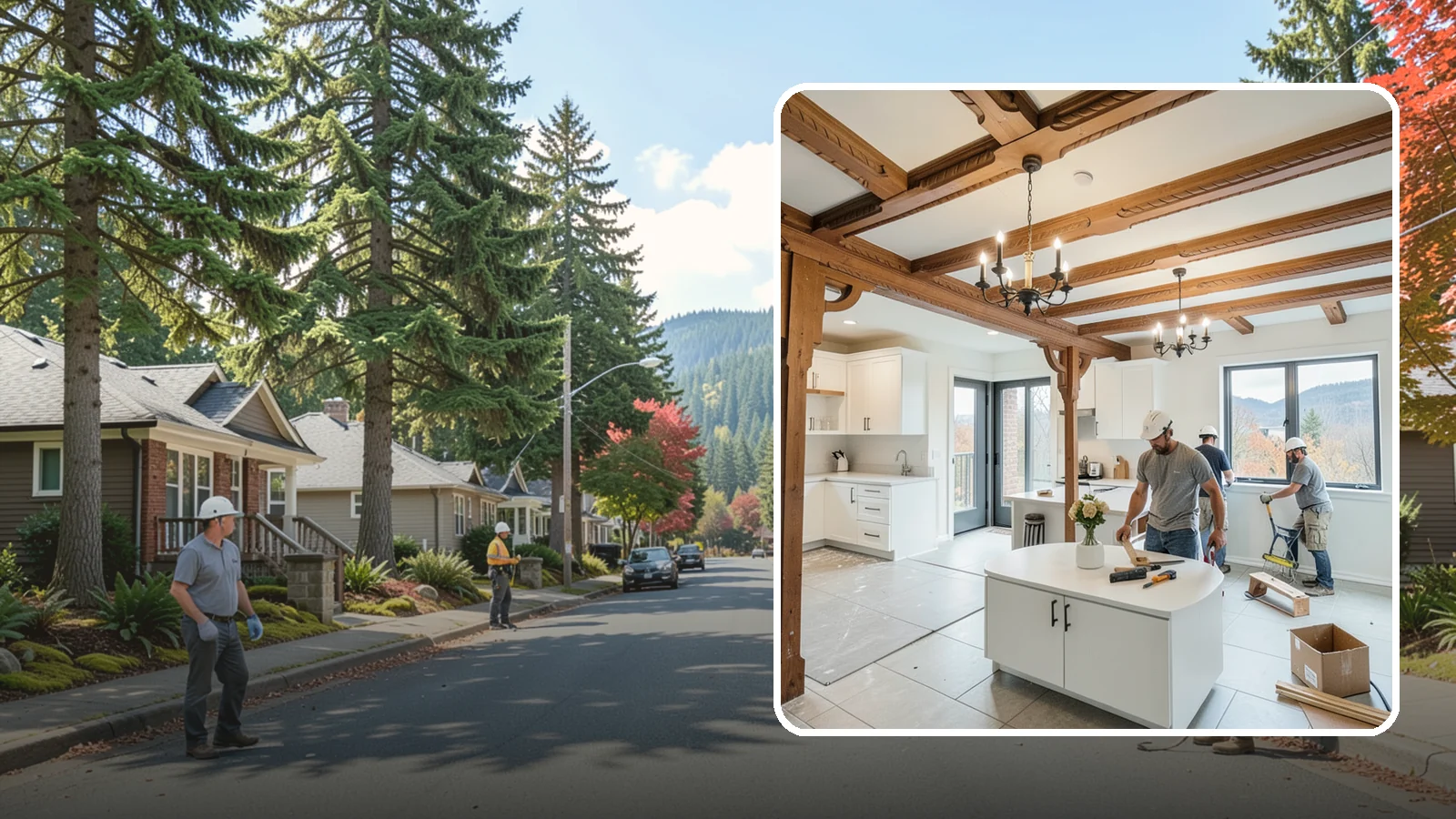 Interior Renovation in Hunts Point, King County, WA - Interior renovation that refreshes the rooms, surfaces, and flow inside your Western Washington home.