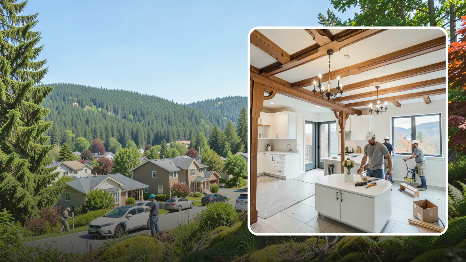 Interior Renovation in Index, Snohomish County, WA - Interior renovation that refreshes the rooms, surfaces, and flow inside your Western Washington home.