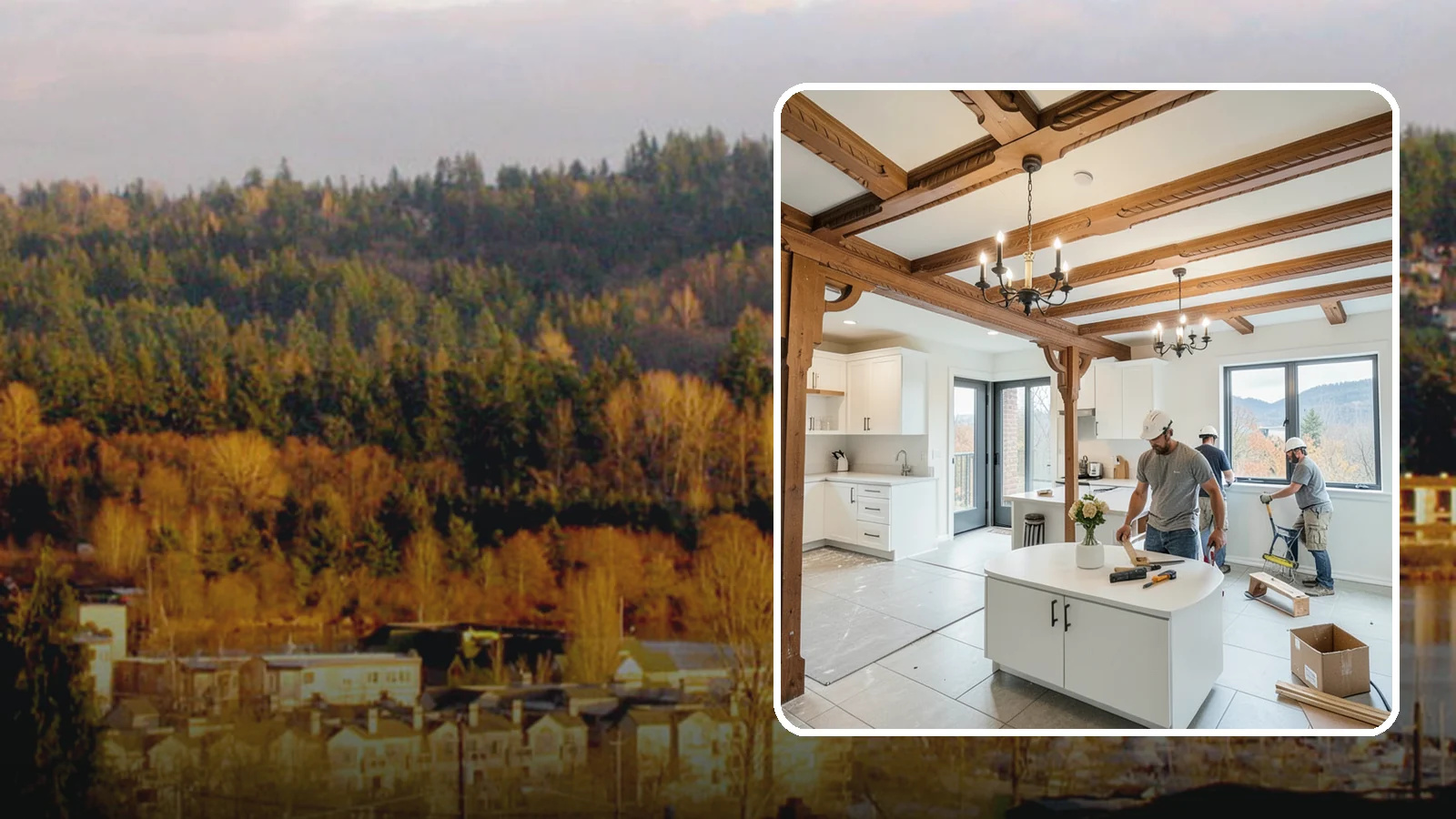 Interior Renovation in Kenmore, King County, WA - Interior renovation that refreshes the rooms, surfaces, and flow inside your Western Washington home.