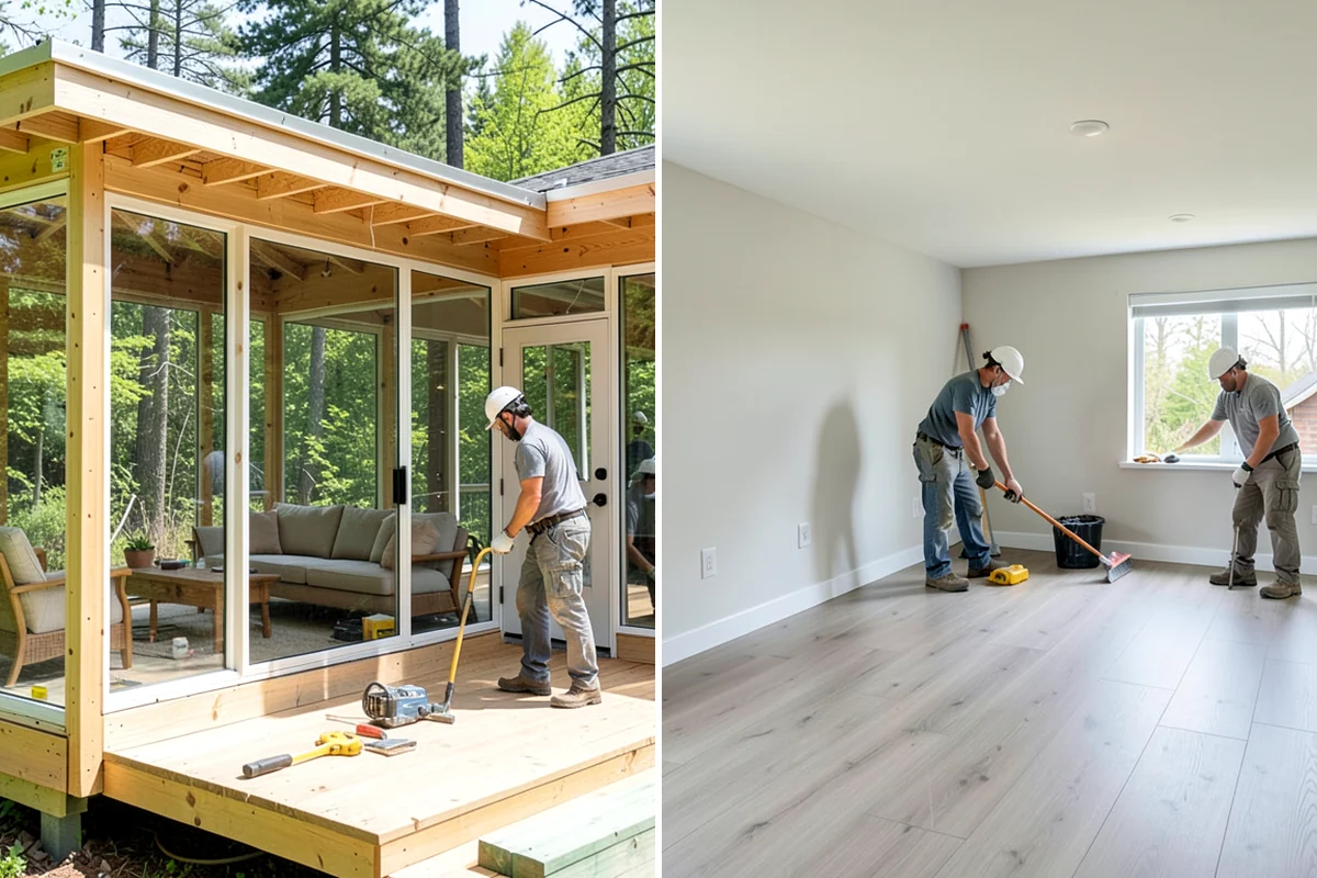 Interior Renovation in Lake Forest Park, King County, WA - We tour the interior and clarify your renovation goals