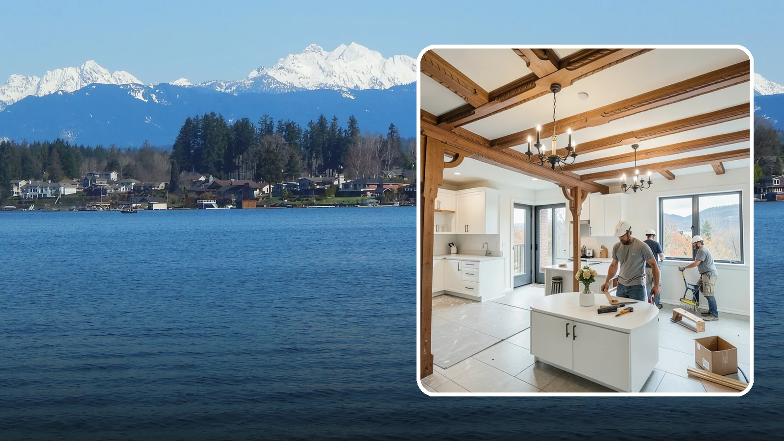 Interior Renovation in Lake Stevens, Snohomish County, WA - Interior renovation that refreshes the rooms, surfaces, and flow inside your Western Washington home.