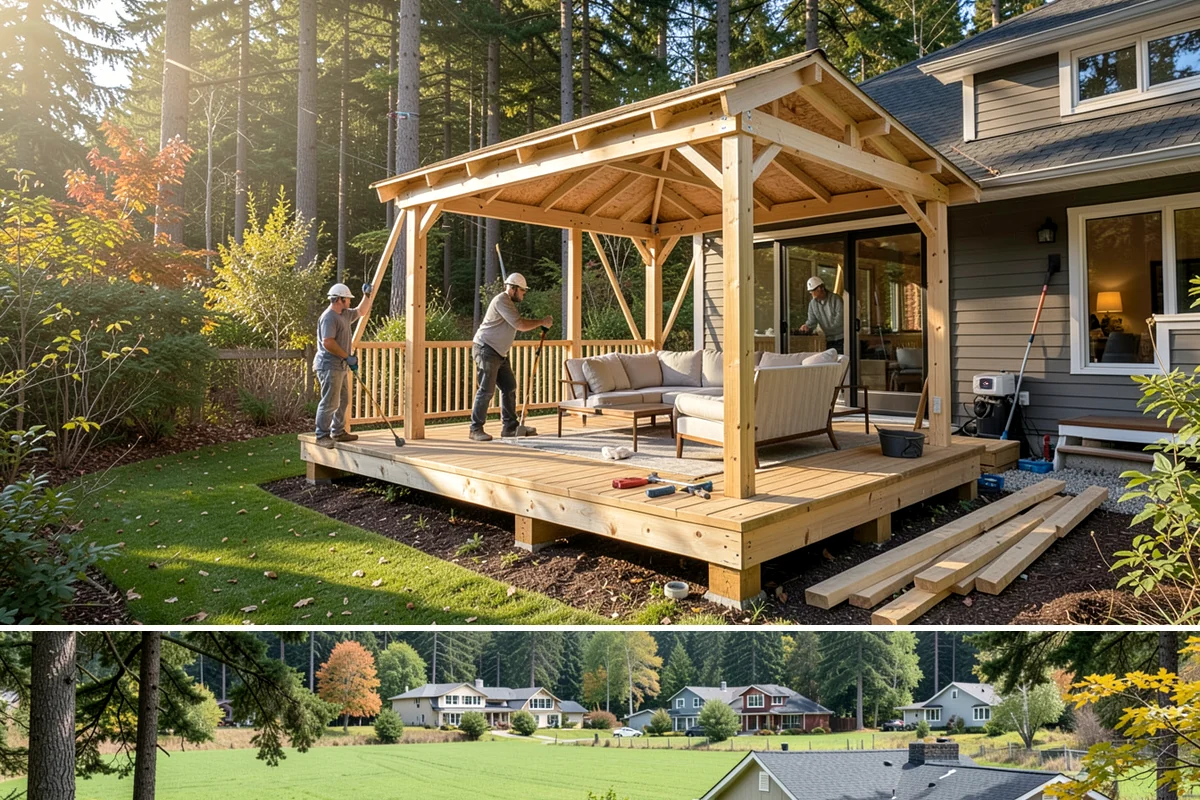 Interior Renovation in Lyman, Skagit County, WA - Interior renovations are ideal during the rainy season when families spend more time indoors and outdoor projects are on hold.
