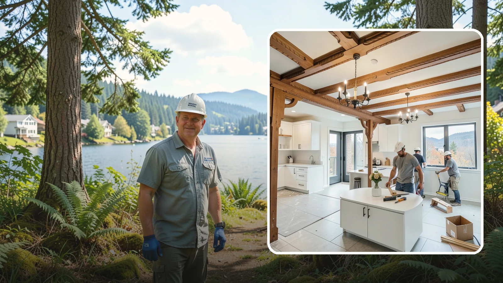 Interior Renovation in Milton, King County, WA - Interior renovation that refreshes the rooms, surfaces, and flow inside your Western Washington home.