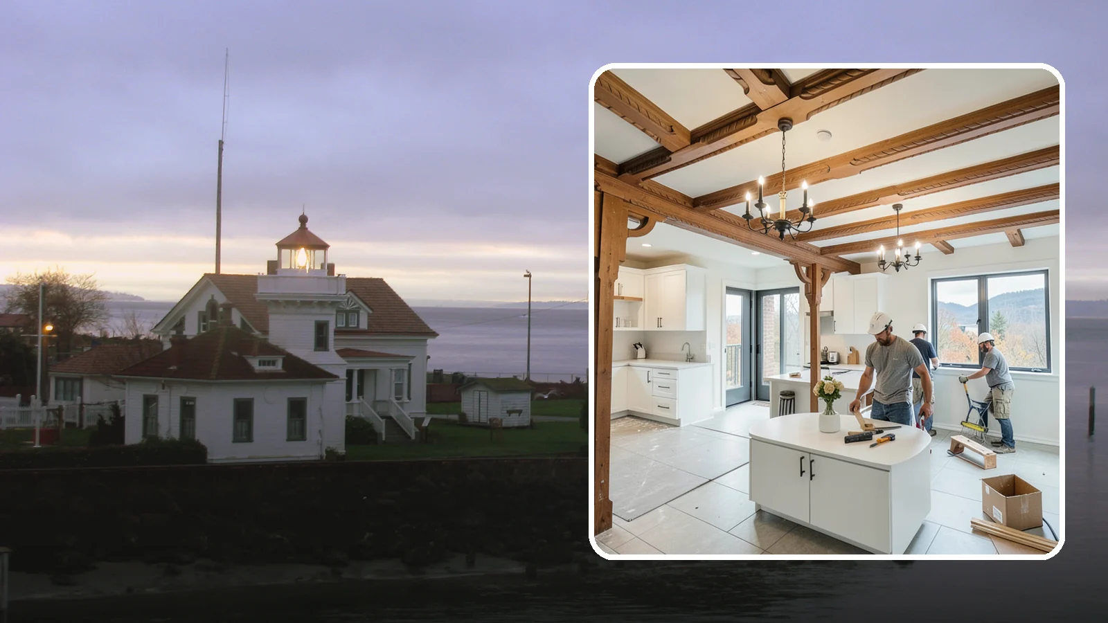 Interior Renovation in Mukilteo, Snohomish County, WA - Interior renovation that refreshes the rooms, surfaces, and flow inside your Western Washington home.