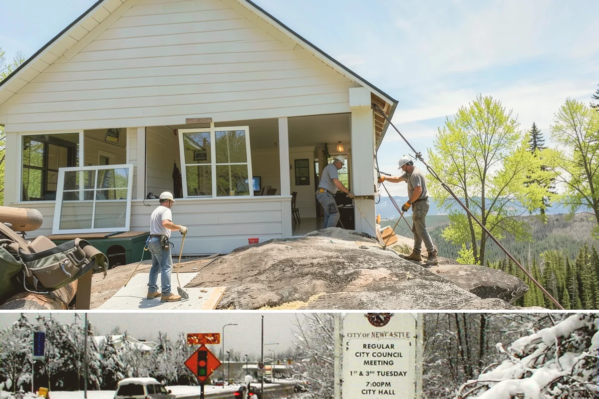 Interior Renovation in Newcastle, King County, WA - Interior renovations are ideal during the rainy season when families spend more time indoors and outdoor projects are on hold.