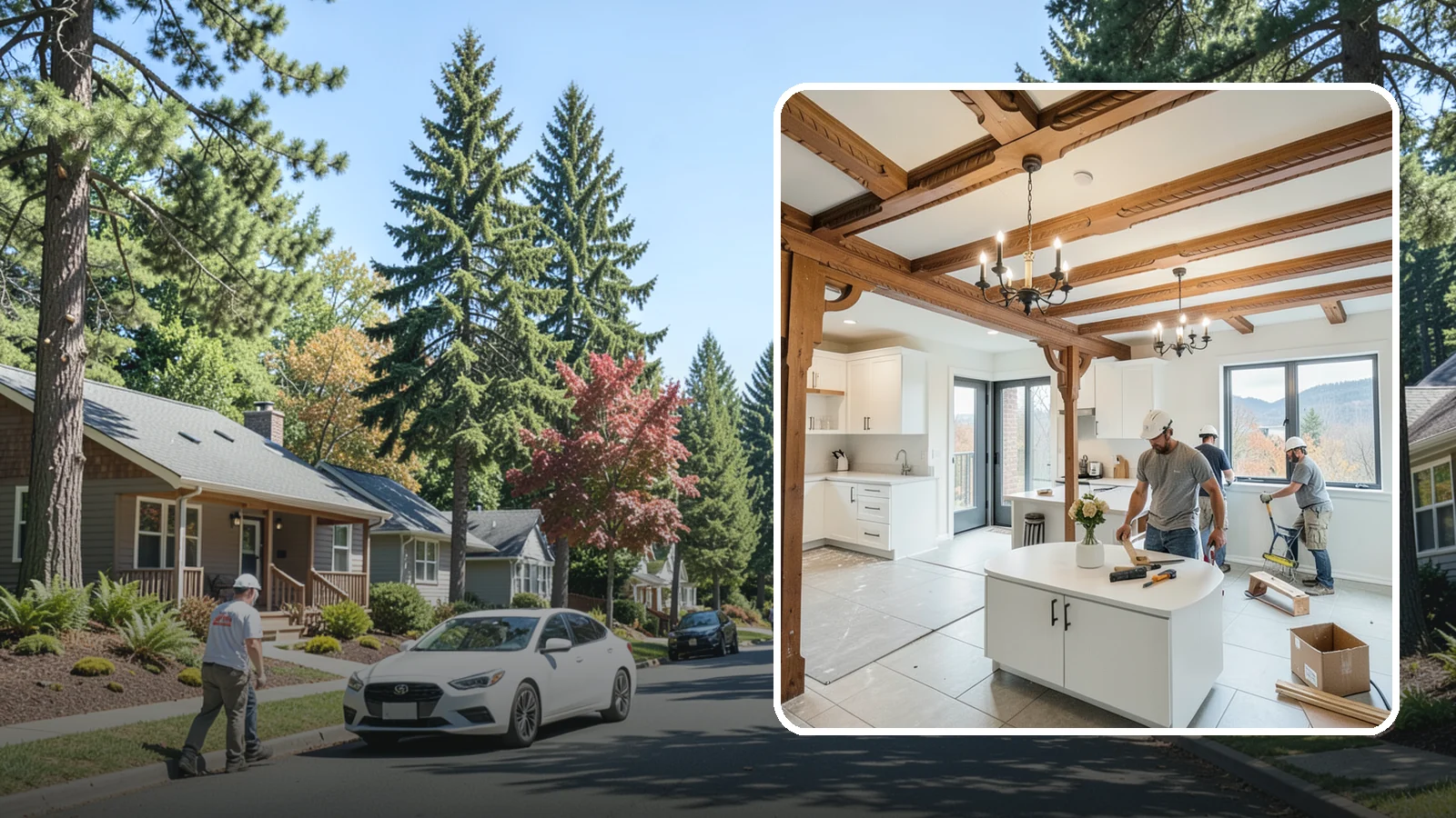 Interior Renovation in Orting, Pierce County, WA - Interior renovation that refreshes the rooms, surfaces, and flow inside your Western Washington home.