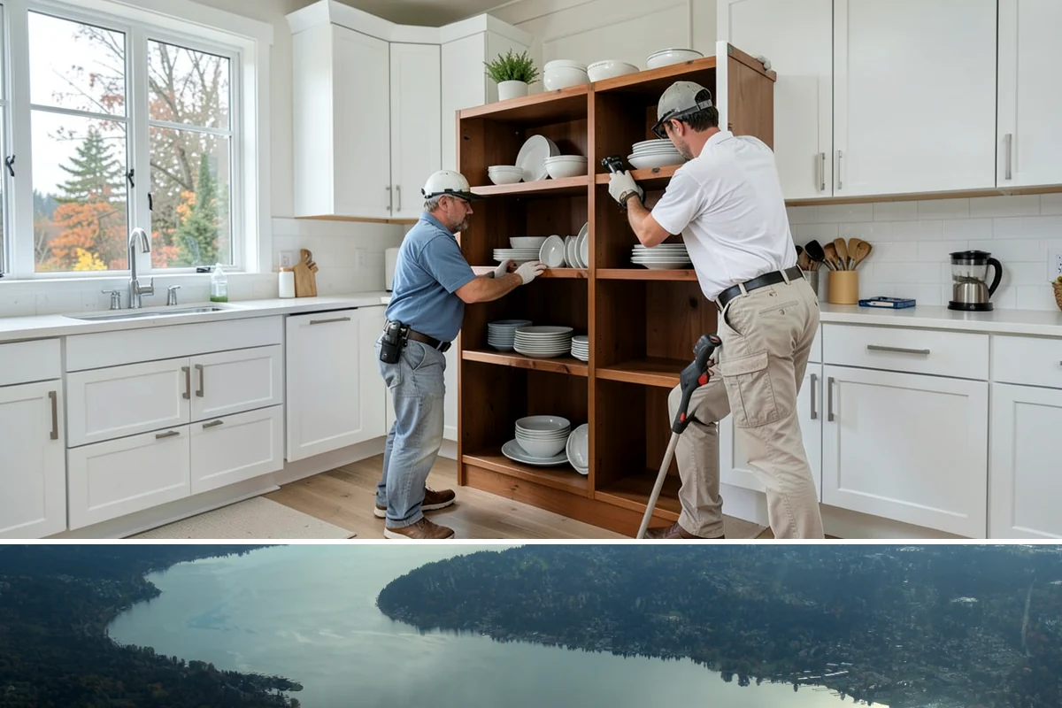 Interior Renovation in Sammamish, King County, WA - Interior renovations are ideal during the rainy season when families spend more time indoors and outdoor projects are on hold.