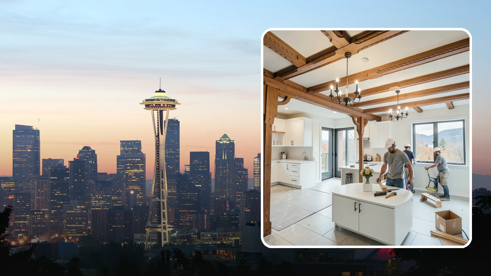 Interior Renovation in Seattle, King County, WA - Interior renovation that refreshes the rooms, surfaces, and flow inside your Western Washington home.