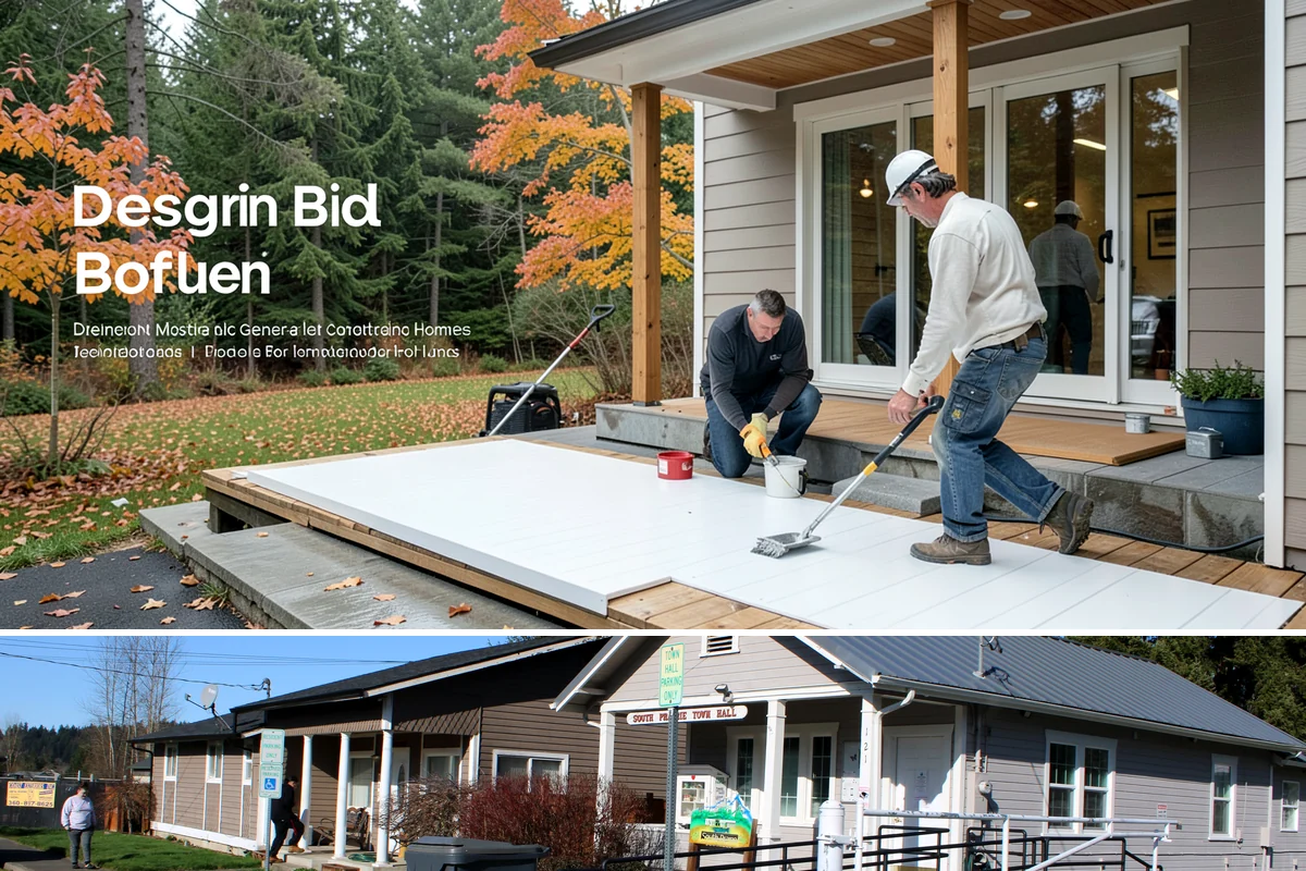 Interior Renovation in South Prairie, Pierce County, WA - Interior renovations are ideal during the rainy season when families spend more time indoors and outdoor projects are on hold.