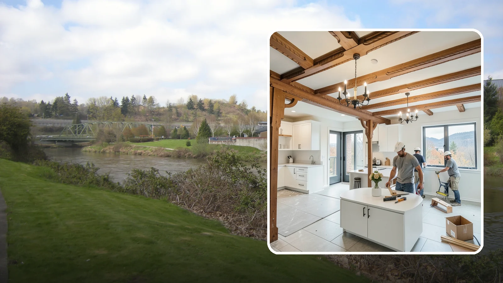 Interior Renovation in Tukwila, King County, WA - Interior renovation that refreshes the rooms, surfaces, and flow inside your Western Washington home.