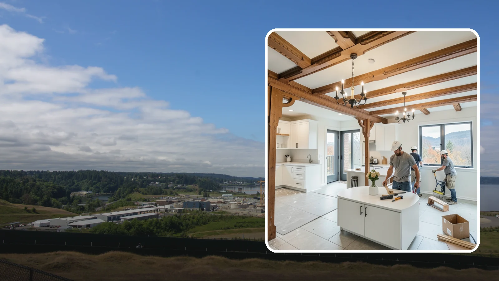 Interior Renovation in University Place, Pierce County, WA - Interior renovation that refreshes the rooms, surfaces, and flow inside your Western Washington home.