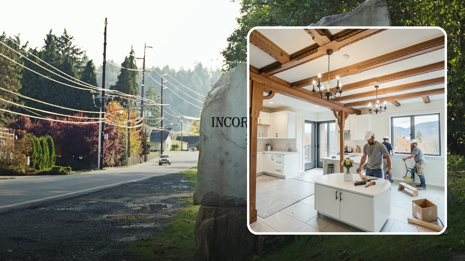 Interior Renovation in Wilkeson, Pierce County, WA - Interior renovation that refreshes the rooms, surfaces, and flow inside your Western Washington home.