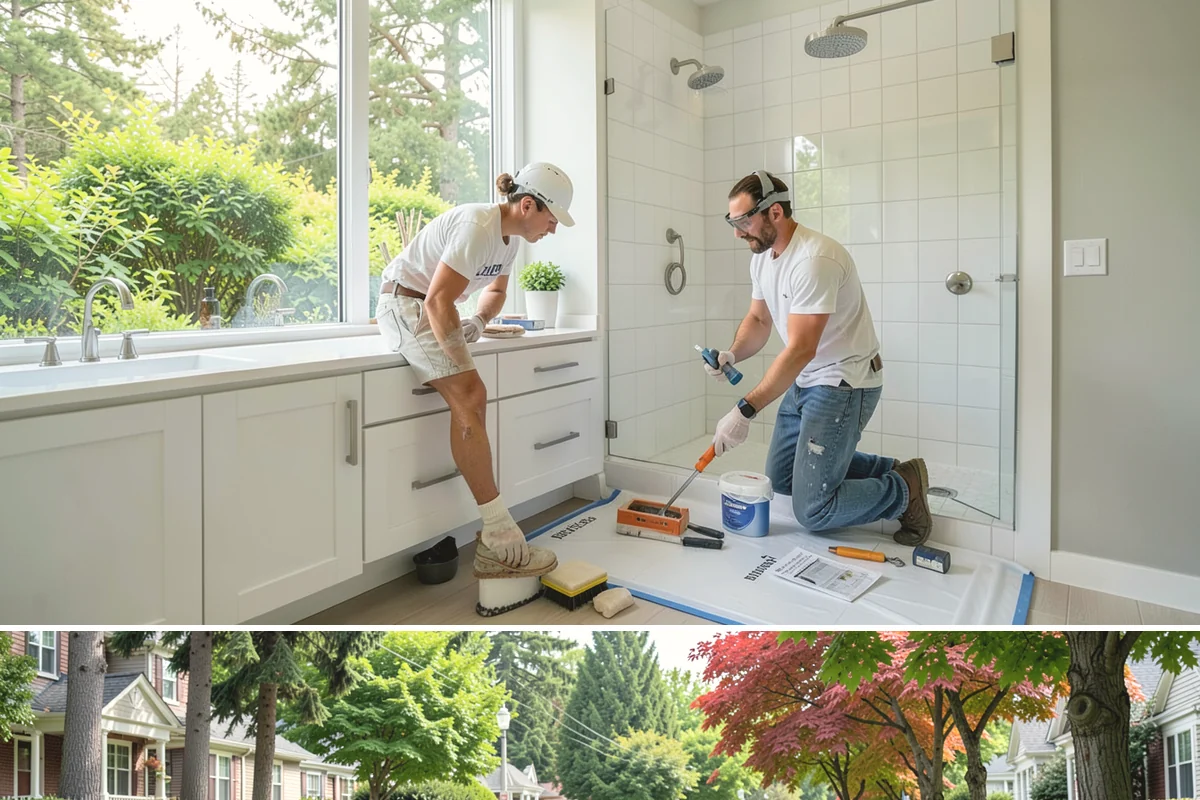 Investment Property Renovation in Beaux Arts Village, King County, WA - Investment renovations can be timed to tenant turnover in any season, though winter vacancies often allow uninterrupted interior...