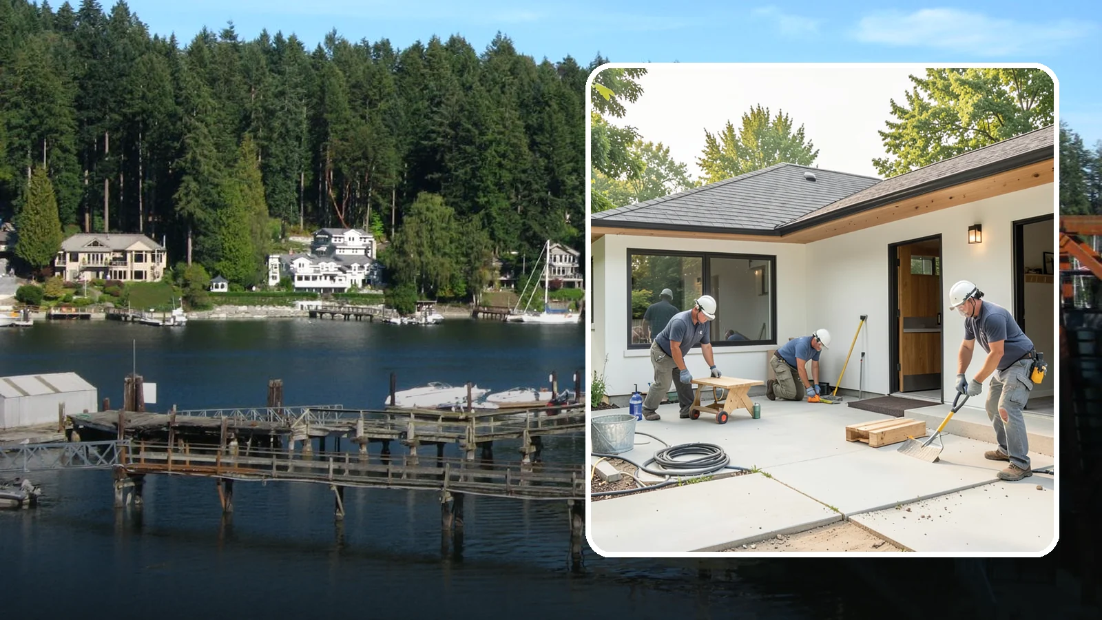 Investment Property Renovation in Gig Harbor, Pierce County, WA - Efficient investment property renovation that maximizes rental value and durability for Western Washington property owners.