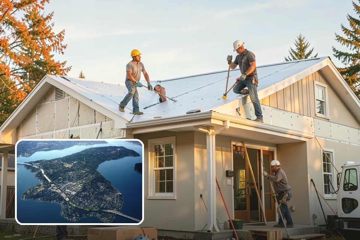 Investment Property Renovation in Mercer Island, King County, WA - Improvements that boost rental appeal and value