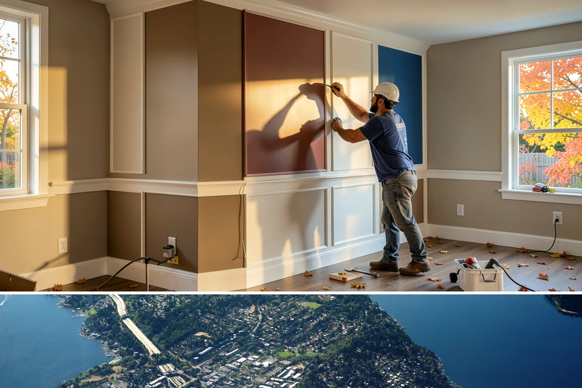 Investment Property Renovation in Mercer Island, King County, WA - Investment renovations can be timed to tenant turnover in any season, though winter vacancies often allow uninterrupted interior...