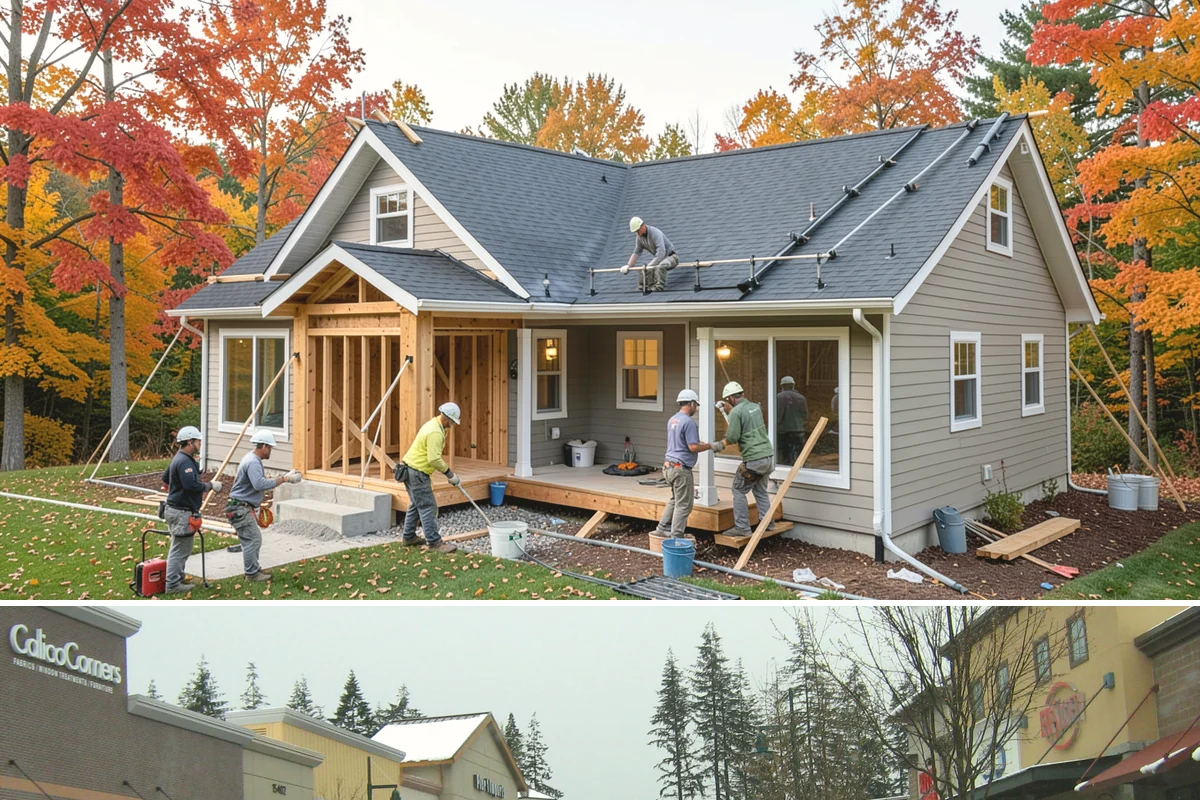 Investment Property Renovation in Mill Creek, Snohomish County, WA - Investment renovations can be timed to tenant turnover in any season, though winter vacancies often allow uninterrupted interior...
