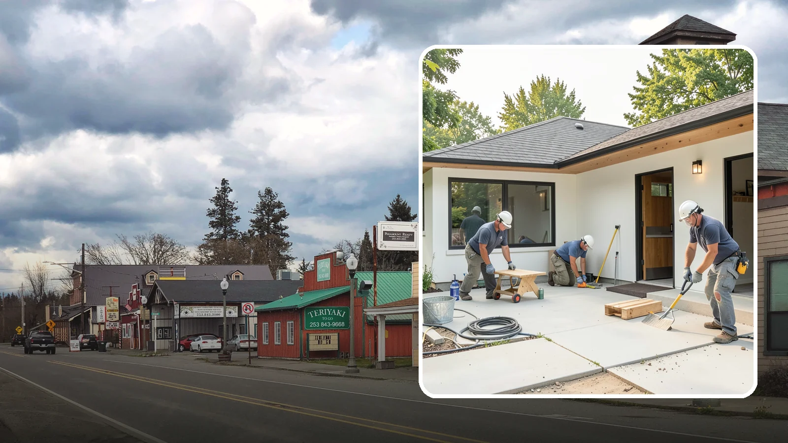 Investment Property Renovation in Roy, Pierce County, WA - Efficient investment property renovation that maximizes rental value and durability for Western Washington property owners.
