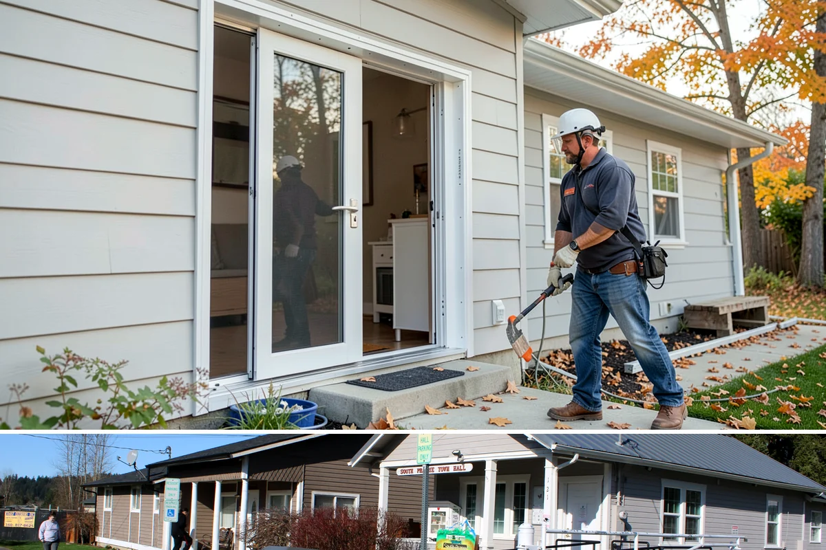 Investment Property Renovation in South Prairie, Pierce County, WA - Investment renovations can be timed to tenant turnover in any season, though winter vacancies often allow uninterrupted interior...