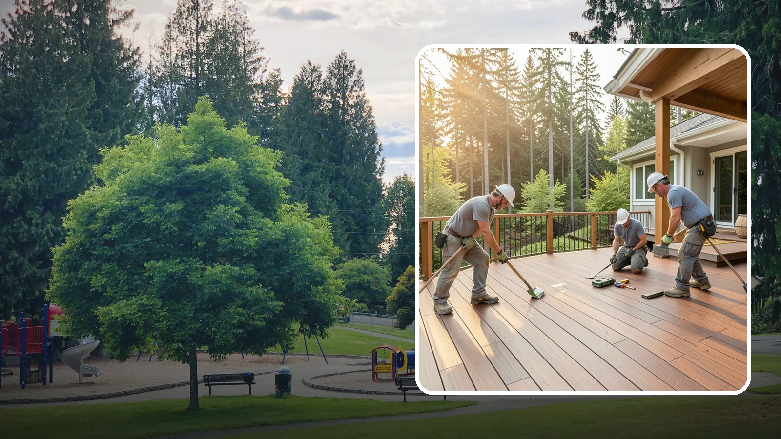 Ipe Deck Installation in Bonney Lake, Pierce County, WA - Premium ipe hardwood decking that delivers exceptional density and decades of Northwest durability.