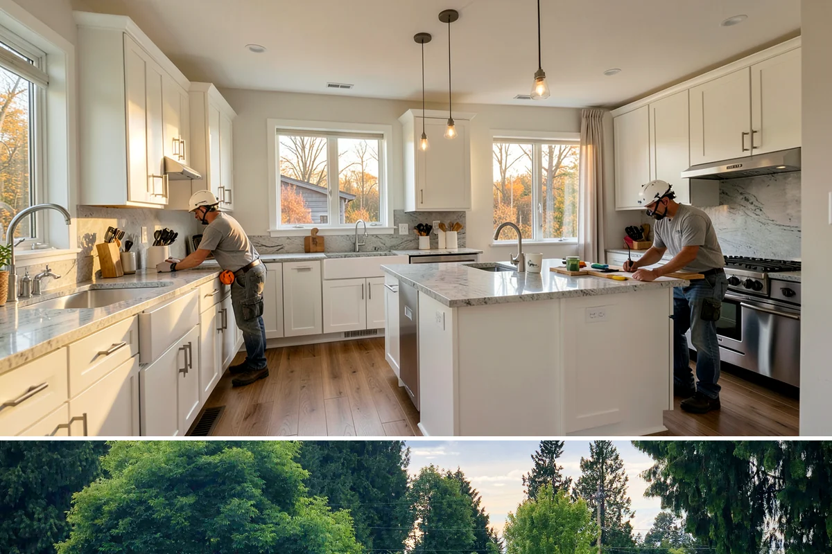 Ipe Deck Installation in Bonney Lake, Pierce County, WA - A dry summer install lets ipe oil finishes cure properly, though the hardwood itself tolerates installation in any season.