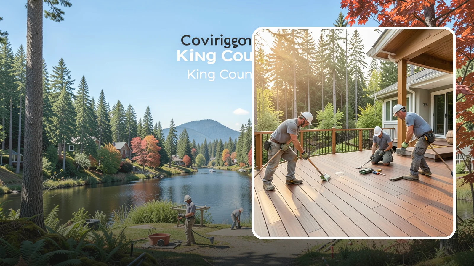 Ipe Deck Installation in Covington, King County, WA - Premium ipe hardwood decking that delivers exceptional density and decades of Northwest durability.