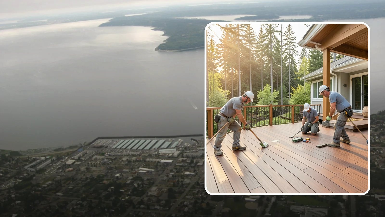 Ipe Deck Installation in Des Moines, King County, WA - Premium ipe hardwood decking that delivers exceptional density and decades of Northwest durability.