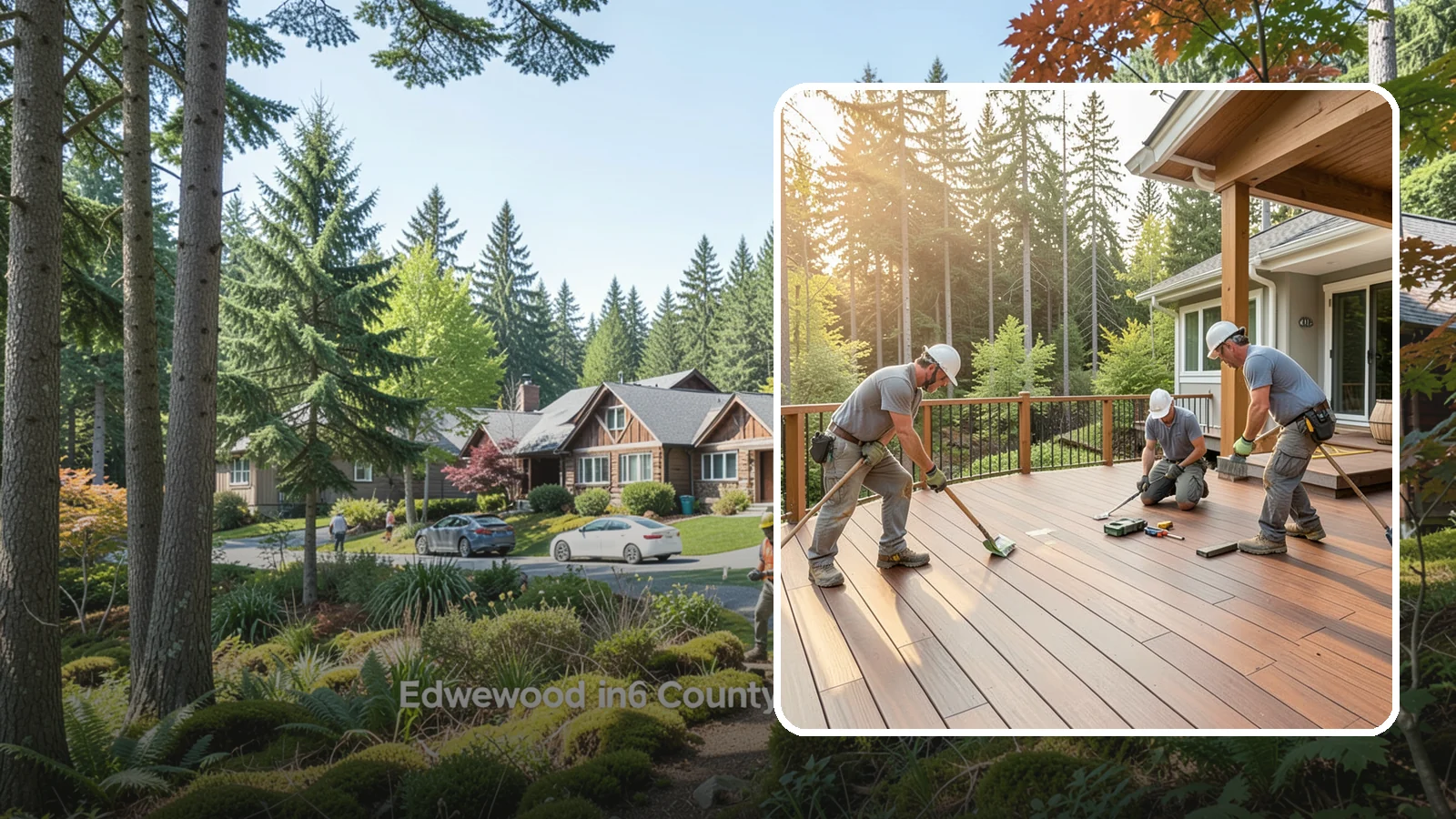 Ipe Deck Installation in Edgewood, Pierce County, WA - Premium ipe hardwood decking that delivers exceptional density and decades of Northwest durability.