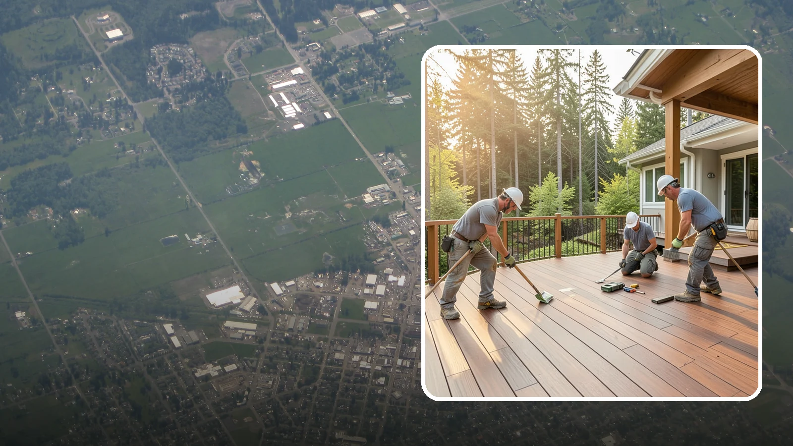 Ipe Deck Installation in Enumclaw, King County, WA - Premium ipe hardwood decking that delivers exceptional density and decades of Northwest durability.