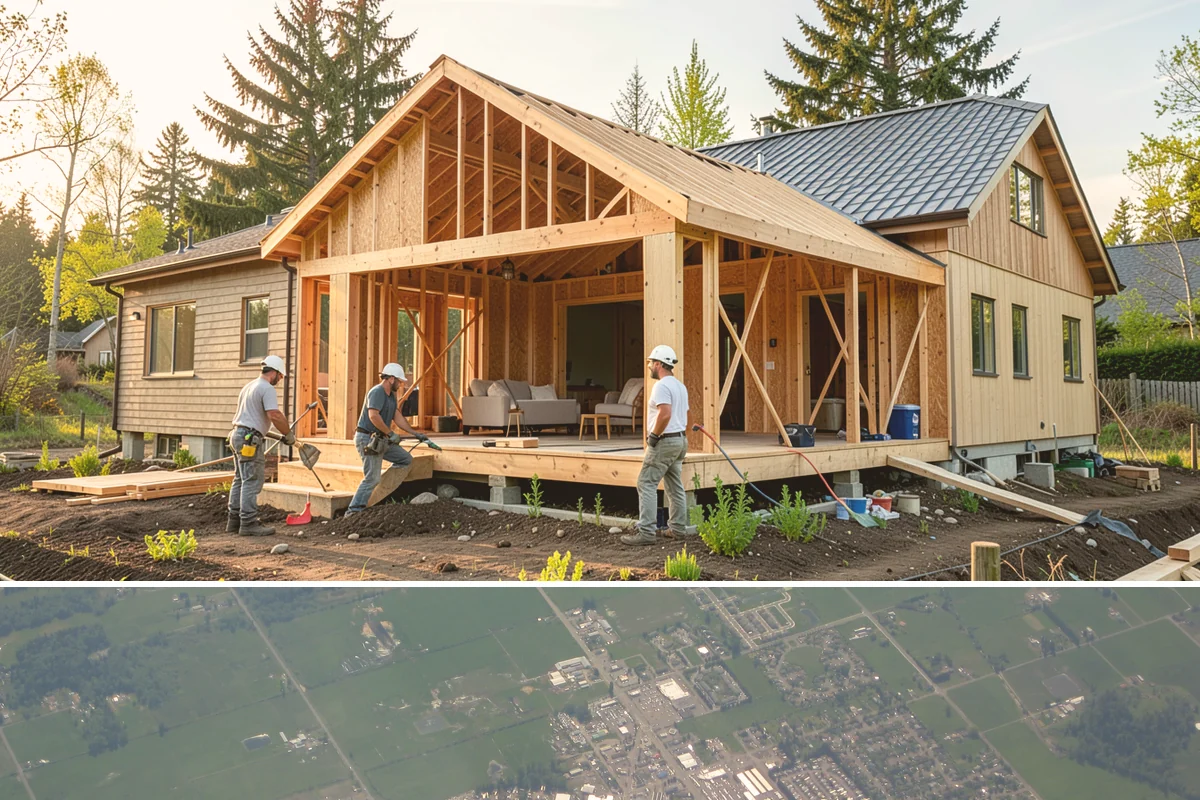 Ipe Deck Installation in Enumclaw, King County, WA - A dry summer install lets ipe oil finishes cure properly, though the hardwood itself tolerates installation in any season.