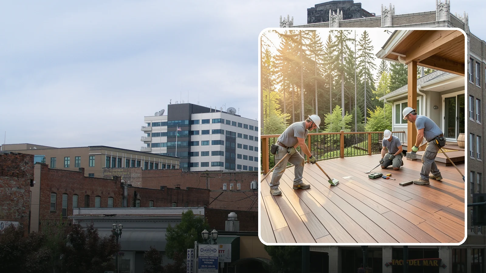 Ipe Deck Installation in Everett, Snohomish County, WA - Premium ipe hardwood decking that delivers exceptional density and decades of Northwest durability.