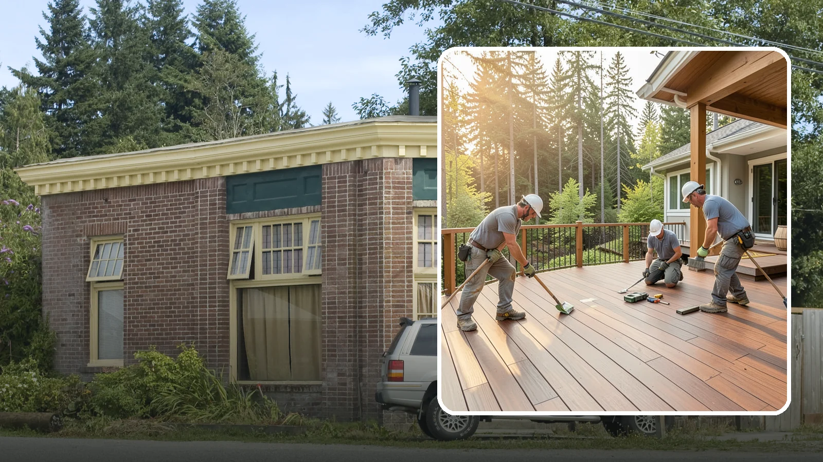 Ipe Deck Installation in Hamilton, Skagit County, WA - Premium ipe hardwood decking that delivers exceptional density and decades of Northwest durability.