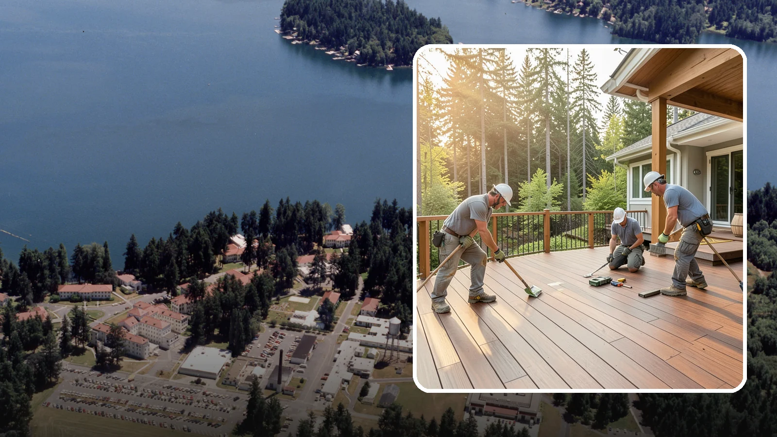 Ipe Deck Installation in Lakewood, Pierce County, WA - Premium ipe hardwood decking that delivers exceptional density and decades of Northwest durability.