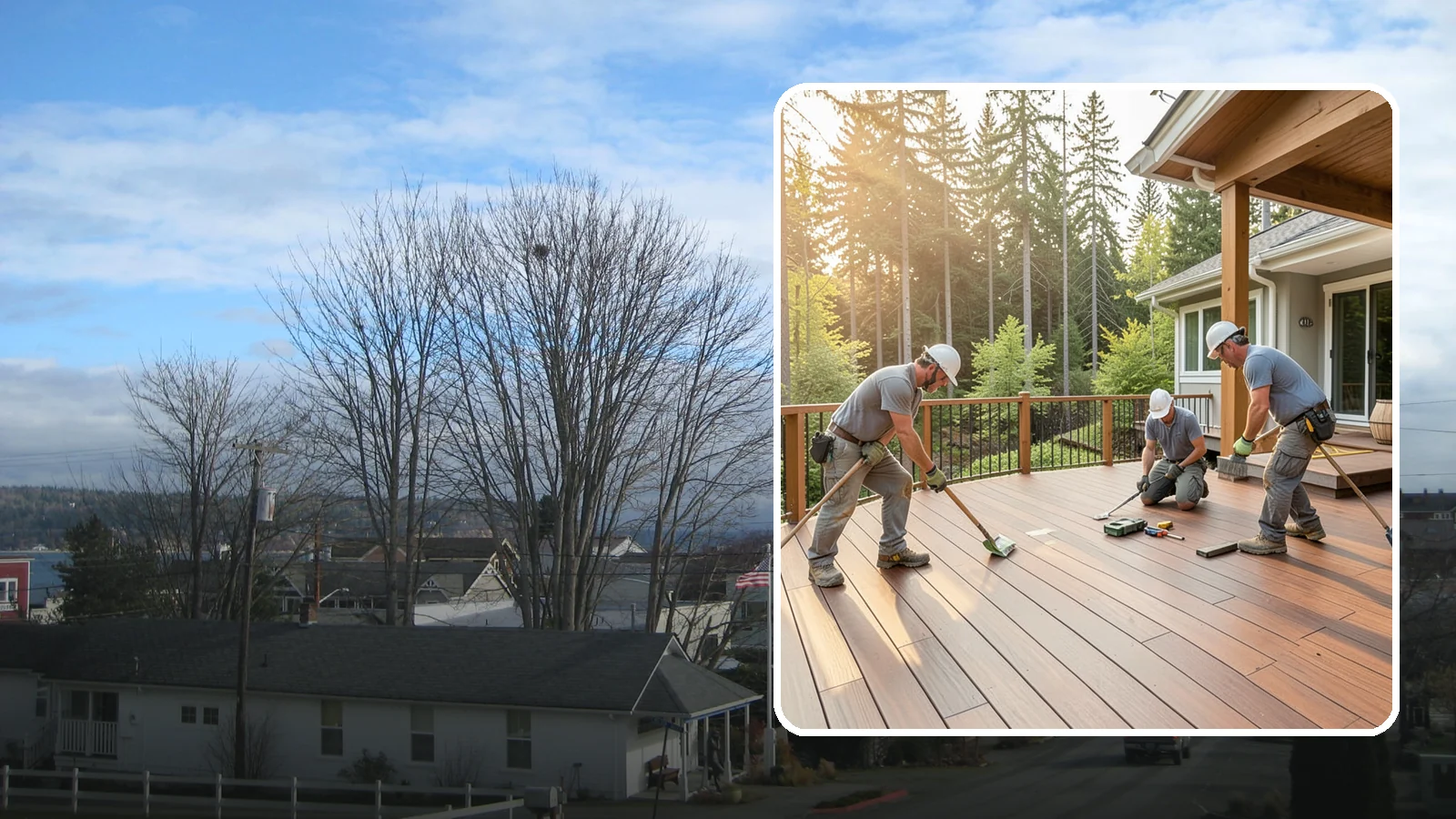 Ipe Deck Installation in Langley, Island County, WA - Premium ipe hardwood decking that delivers exceptional density and decades of Northwest durability.