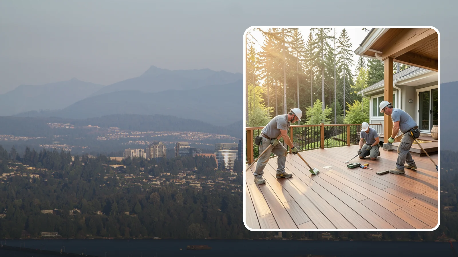 Ipe Deck Installation in Medina, King County, WA - Premium ipe hardwood decking that delivers exceptional density and decades of Northwest durability.