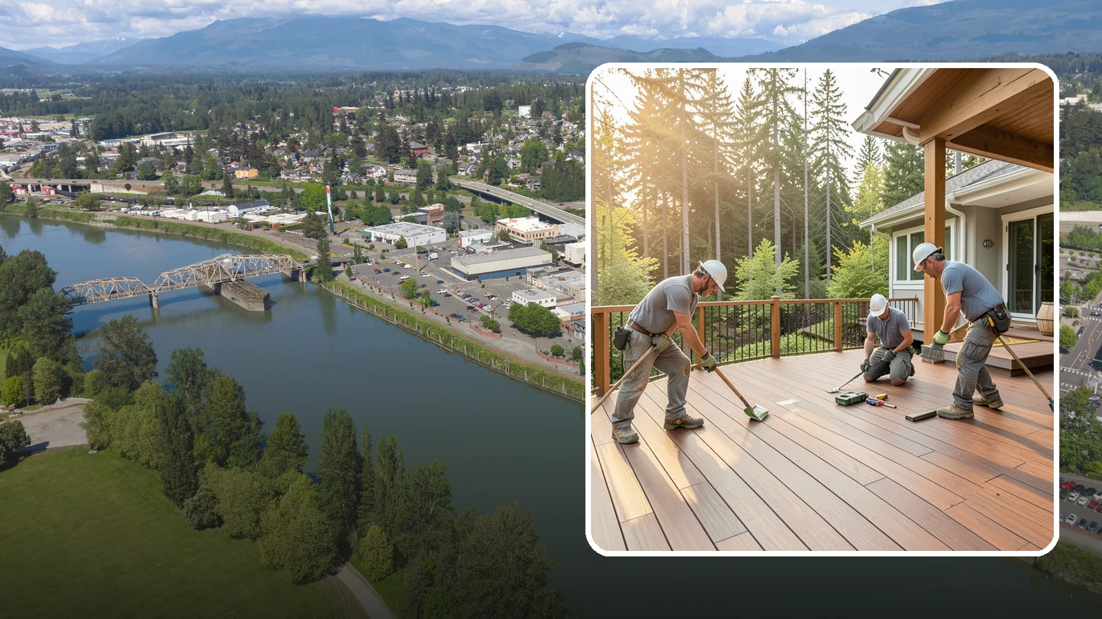 Ipe Deck Installation in Mount Vernon, Skagit County, WA - Premium ipe hardwood decking that delivers exceptional density and decades of Northwest durability.