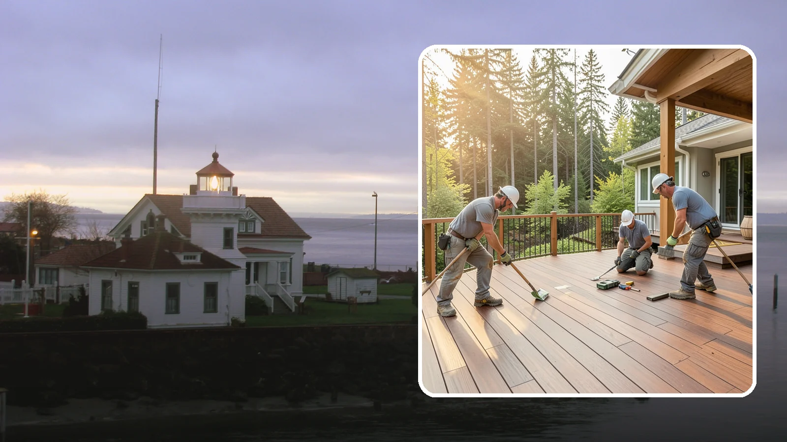 Ipe Deck Installation in Mukilteo, Snohomish County, WA - Premium ipe hardwood decking that delivers exceptional density and decades of Northwest durability.