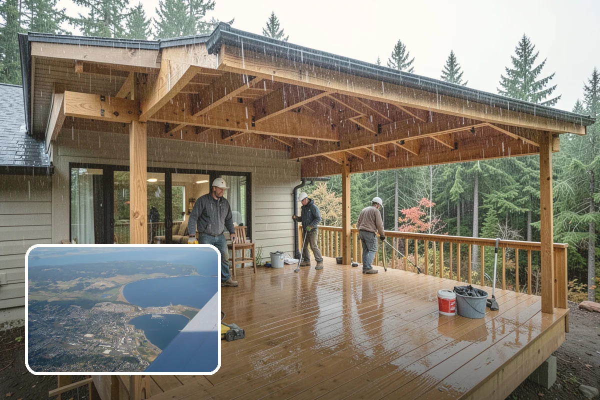 Ipe Deck Installation in Oak Harbor, Island County, WA - Extreme density resists dents, rot, and wear