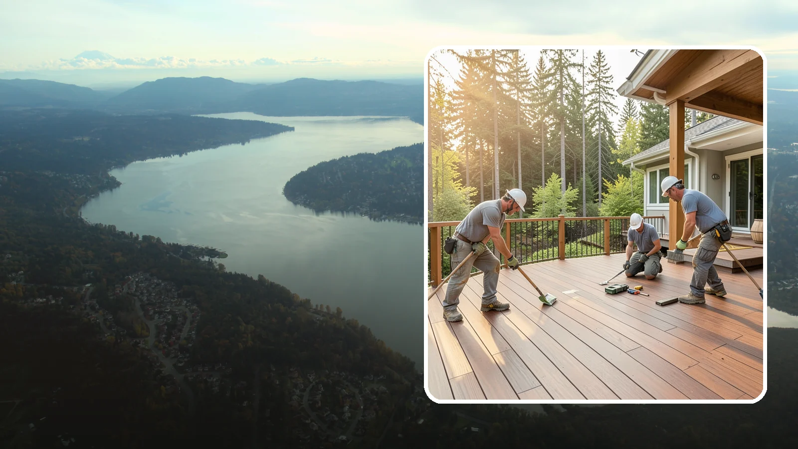 Ipe Deck Installation in Sammamish, King County, WA - Premium ipe hardwood decking that delivers exceptional density and decades of Northwest durability.